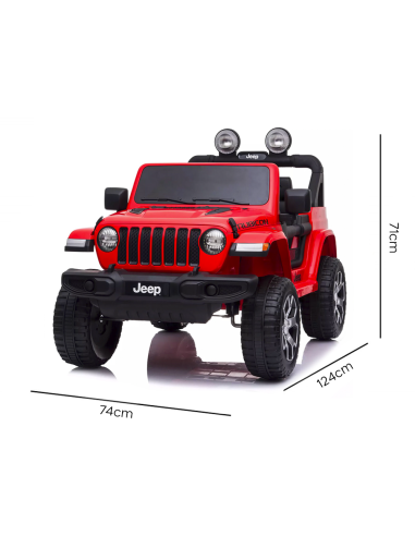 Jeep Wrangler pour enfants 12V BIPOSTO...