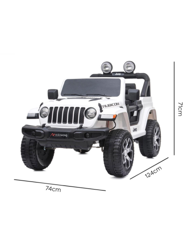 Jeep Wrangler pour enfants 12V BIPOSTO...