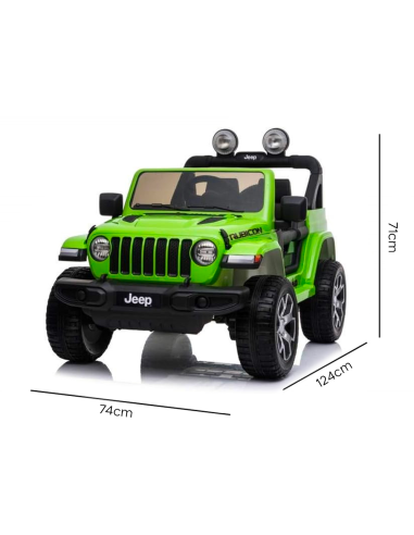 Jeep Wrangler pour enfants 12V BIPOSTO...