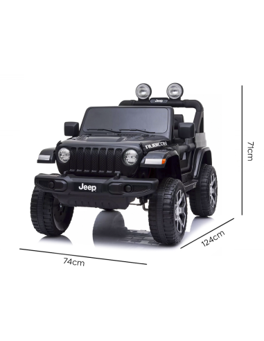 Jeep Wrangler pour enfants 12V BIPOSTO...