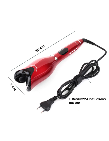 Fer à Friser Automatique à Double Rotation en...