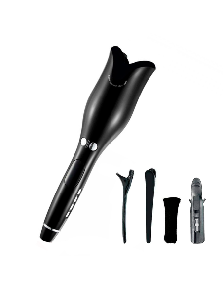 Fer à Friser Automatique à Double Rotation en Céramique avec 4 Températures