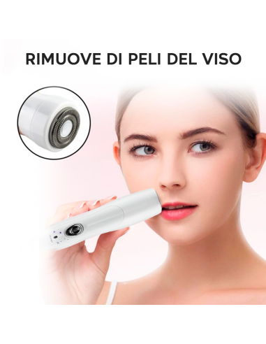 Épilateur 4-en-1 pour Femmes - Rasoir Facial et...