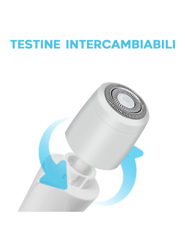 Épilateur 4-en-1 pour Femmes - Rasoir Facial et...