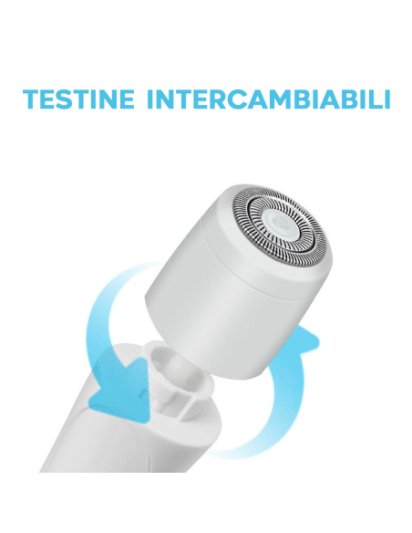 Épilateur 4-en-1 pour Femmes - Rasoir Facial et Corporel Rechargeable