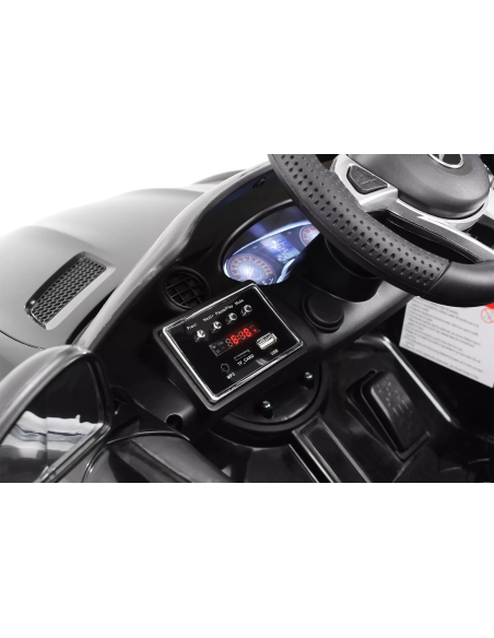 Voiture électrique enfants LT915 Mercedes AMG GTR 12V Lumières Sons Télécommande