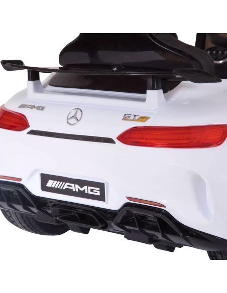 Voiture électrique enfants LT915 Mercedes AMG GTR 12V Lumières Sons Télécommande