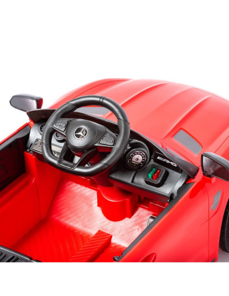 Voiture électrique enfants LT915 Mercedes AMG GTR 12V Lumières Sons Télécommande