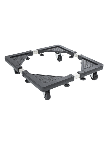Chariot base mobile et réglable pour lave-linge, sèche-linge réfrigérateur 90KG