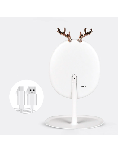 Miroir maquillage cosmétique avec éclairage LED...