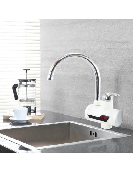 111238 Robinet électrique à température chaude instantanée avec mitigeur douche