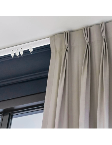 Rail rideau flexible PVC de 5 mètres Pliable et...