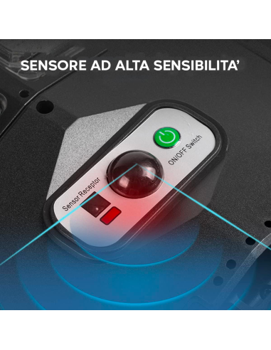 Lampadaire Solaire 1000 lumen avec Détecteur...