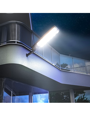 Lampadaire Solaire 1000 lumen avec Détecteur...