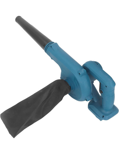 Aspirateur souffleur à batterie sans fil rechargeable 18 V avec sac