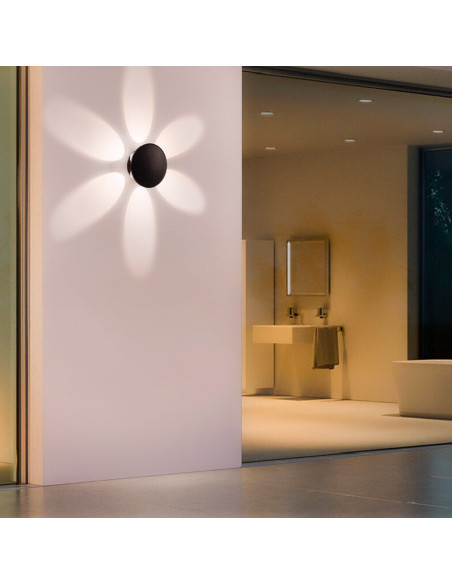 Applique Murale Ronde avec 6 LED 18W Éclairage Intérieur Design Moderne