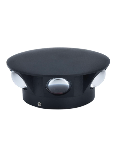 Applique Murale Ronde avec 6 LED 18W Éclairage Intérieur Design Moderne