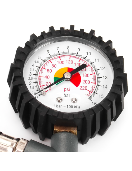 Accessoires pour Compresseur Gonfleur de Pneus Manomètre pour Automobiles