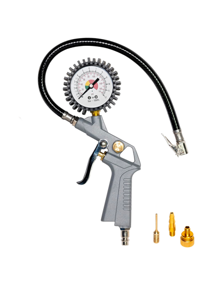 Accessoires pour Compresseur Gonfleur de Pneus Manomètre pour Automobiles