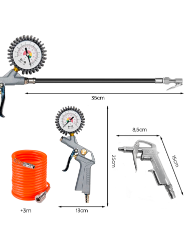 Accessoires pour Compresseur Gonfleur de Pneus...