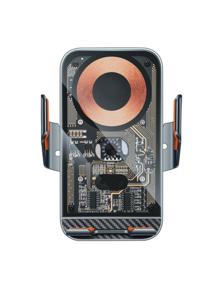 Support voiture avec chargement sans fil 20W serrage automatique multifonction