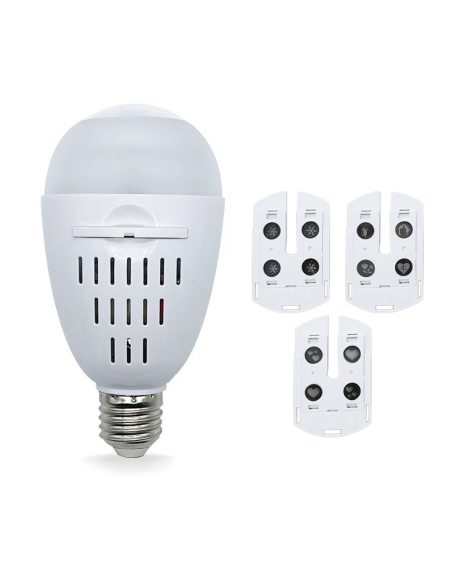 Ampoule LED RVB de 4W avec projection d'images en mouvement, douille E27