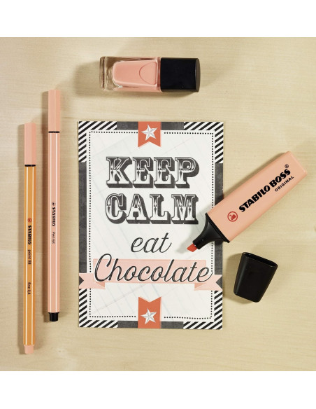 Marqueurs STABILO BOSS ORIGINAL ensemble 15 couleurs variées, 9 néon + 6 pastel