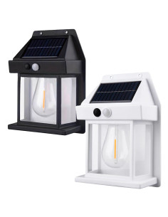 Lampe murale solaire rechargeable l'extérieur BK-888...