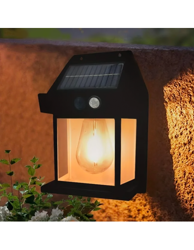 Lampe murale solaire rechargeable l'extérieur...