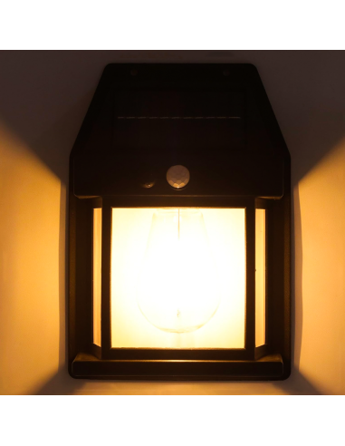 Lampe murale solaire rechargeable extérieur...