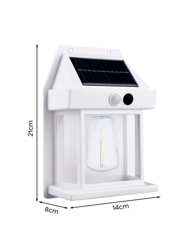 Lampe murale solaire rechargeable extérieur...