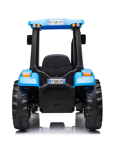 Tracteur électrique enfants New Holland BIG LT935 12V avec lumières LED et sons