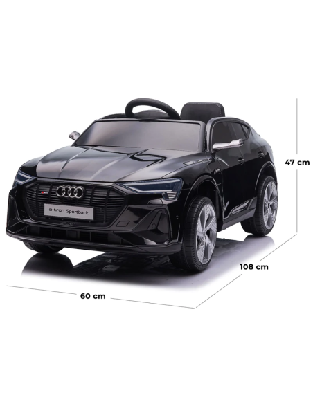 Voiture électrique pour enfants Audi E-Tron Sportback LT937 12V lumières et sons
