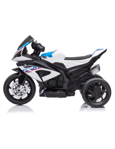 Moto électrique pour enfants BMW HP4 Sport à 3 roues avec licence officielle 12V