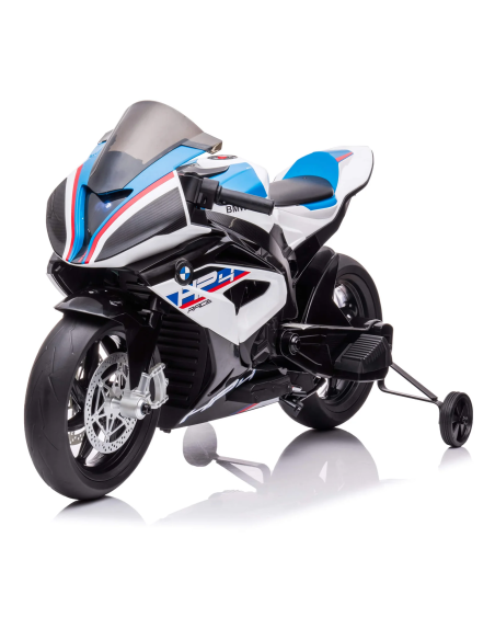Moto électrique pour enfants BMW HP4 Race à 2 roues avec licence officielle, 12V