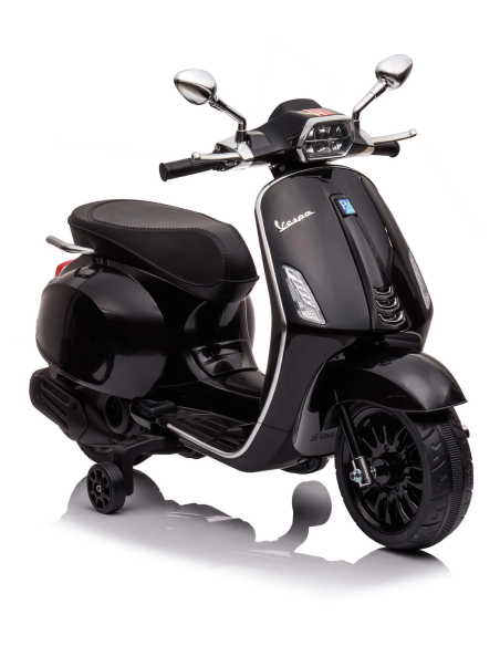 Moto électrique enfants LT941 Piaggio Vespa Sprint 12V avec lumières et sons LED
