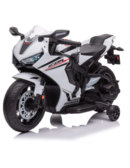 Moto électrique pour enfants LT942 Honda CBR 12V avec lumières LED et sons