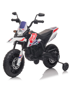 Moto électrique enfants LT944 Aprilia Motocross RX125 12V...