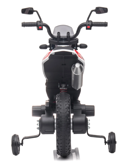 Moto électrique enfants LT944 Aprilia Motocross RX125 12V lumières LED et sons