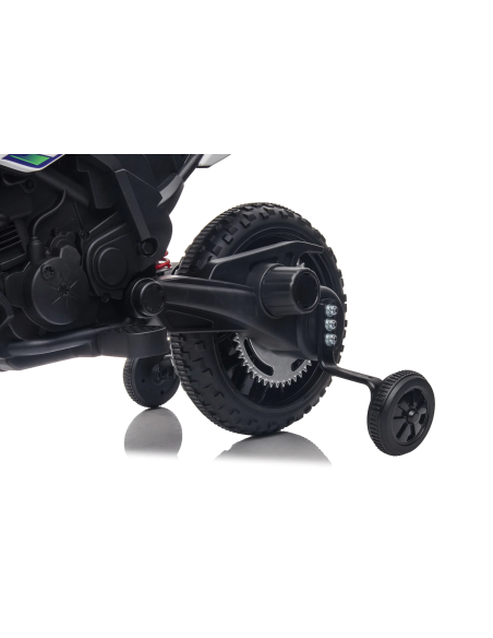 Moto électrique enfants LT944 Aprilia Motocross RX125 12V lumières LED et sons