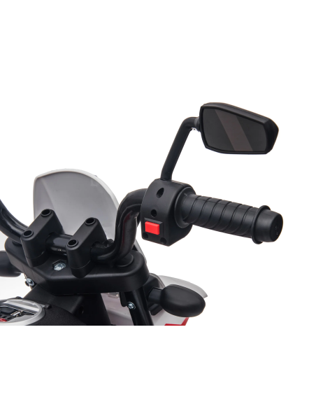 Moto électrique enfants LT944 Aprilia Motocross RX125 12V lumières LED et sons