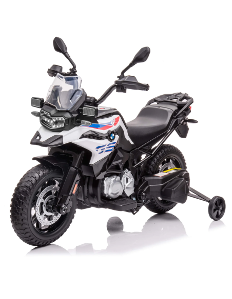 Moto électrique pour enfants LT943 BMW GS 850F 12V licence lumières LED et sons