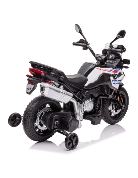 Moto électrique pour enfants LT943 BMW GS 850F 12V licence lumières LED et sons
