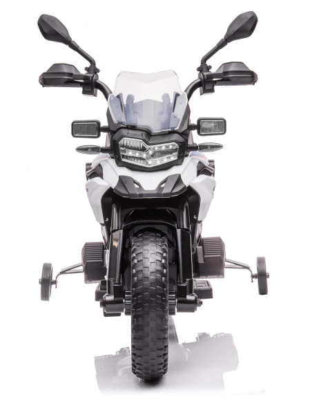 Moto électrique pour enfants LT943 BMW GS 850F 12V licence lumières LED et sons