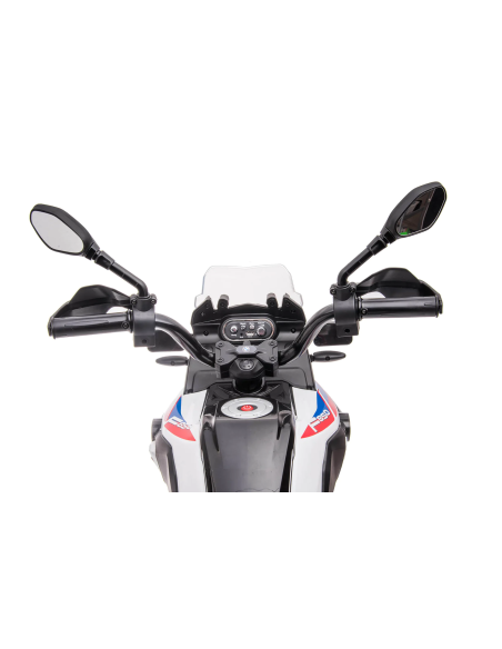 Moto électrique pour enfants LT943 BMW GS 850F 12V licence lumières LED et sons