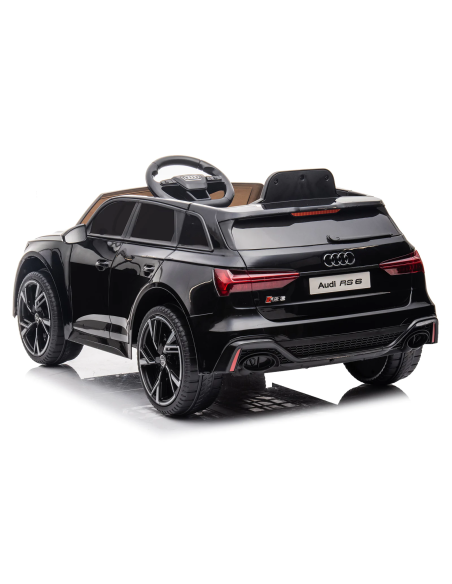 Voiture électrique ¡enfants LT945 Audi RS6 12V avec permis, lumières et sons LED