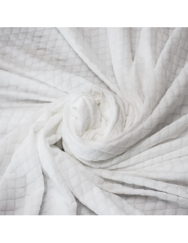 Housse matelas lit individuel coton Jacquard...