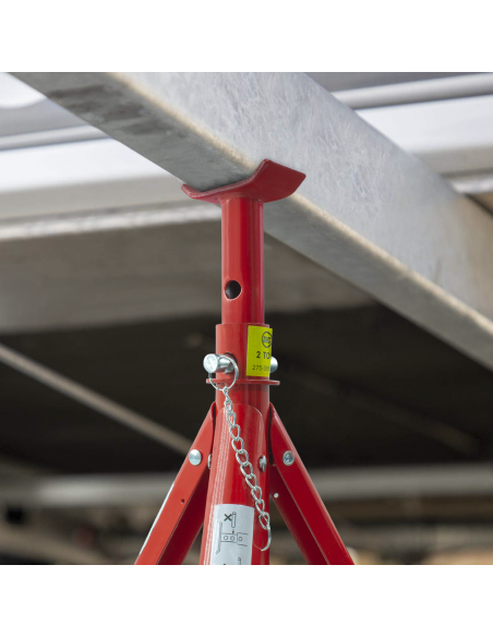 Chandelles pour véhicules 2 pièces réglables charge maximale 2000 kg, 275-365 mm