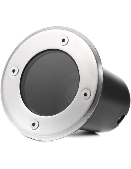 Spot encastrable LED rond IP65 avec douille GU10 résistant au sol