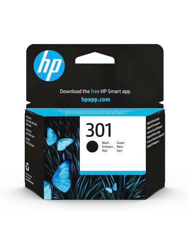Cartouche HP d'origine compatible pour imprimantes HP DeskJet HP 301 CH561EE